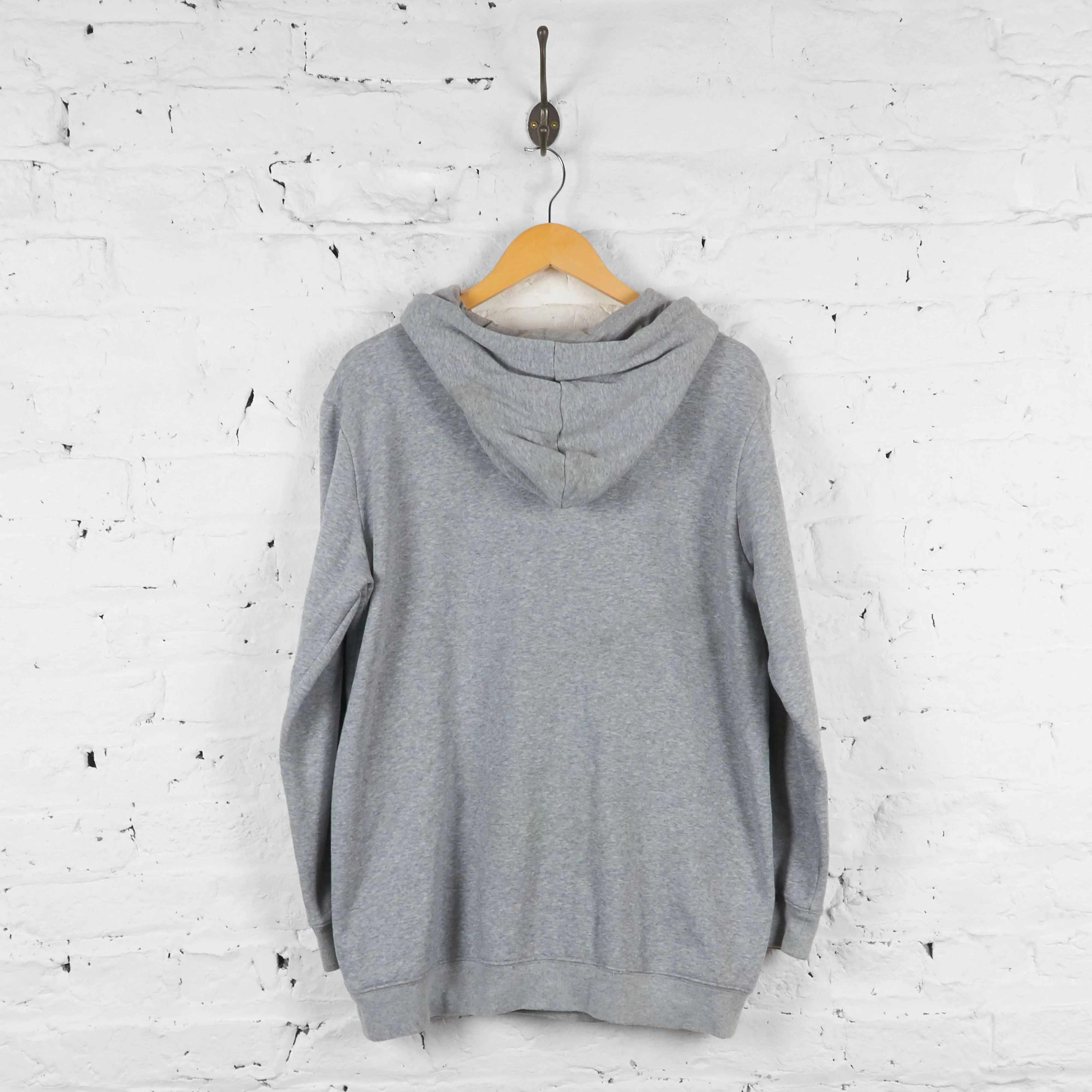 Vintage Women's Adidas Hoodie - Grey - S
