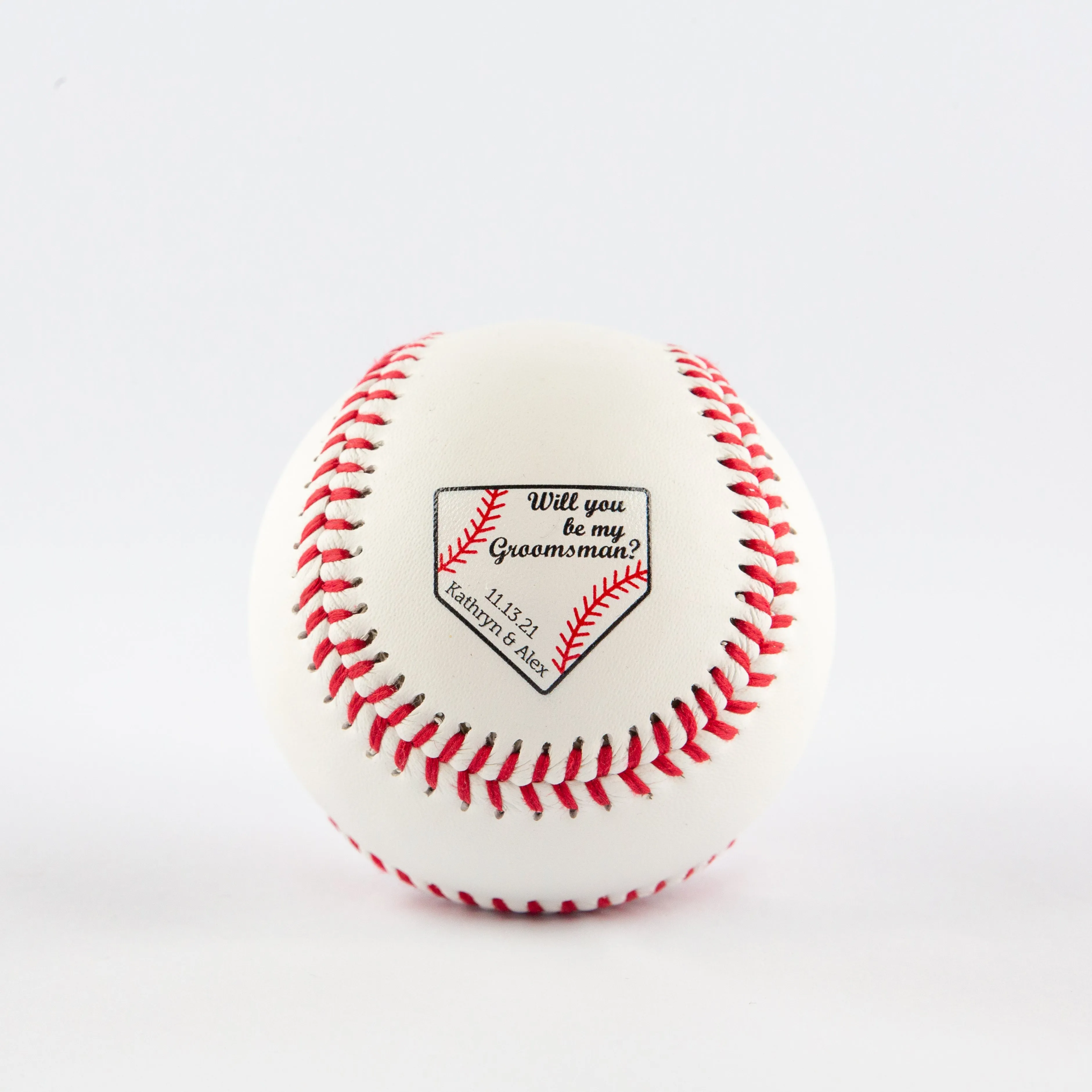 Wedding Photo, Printed Baseball