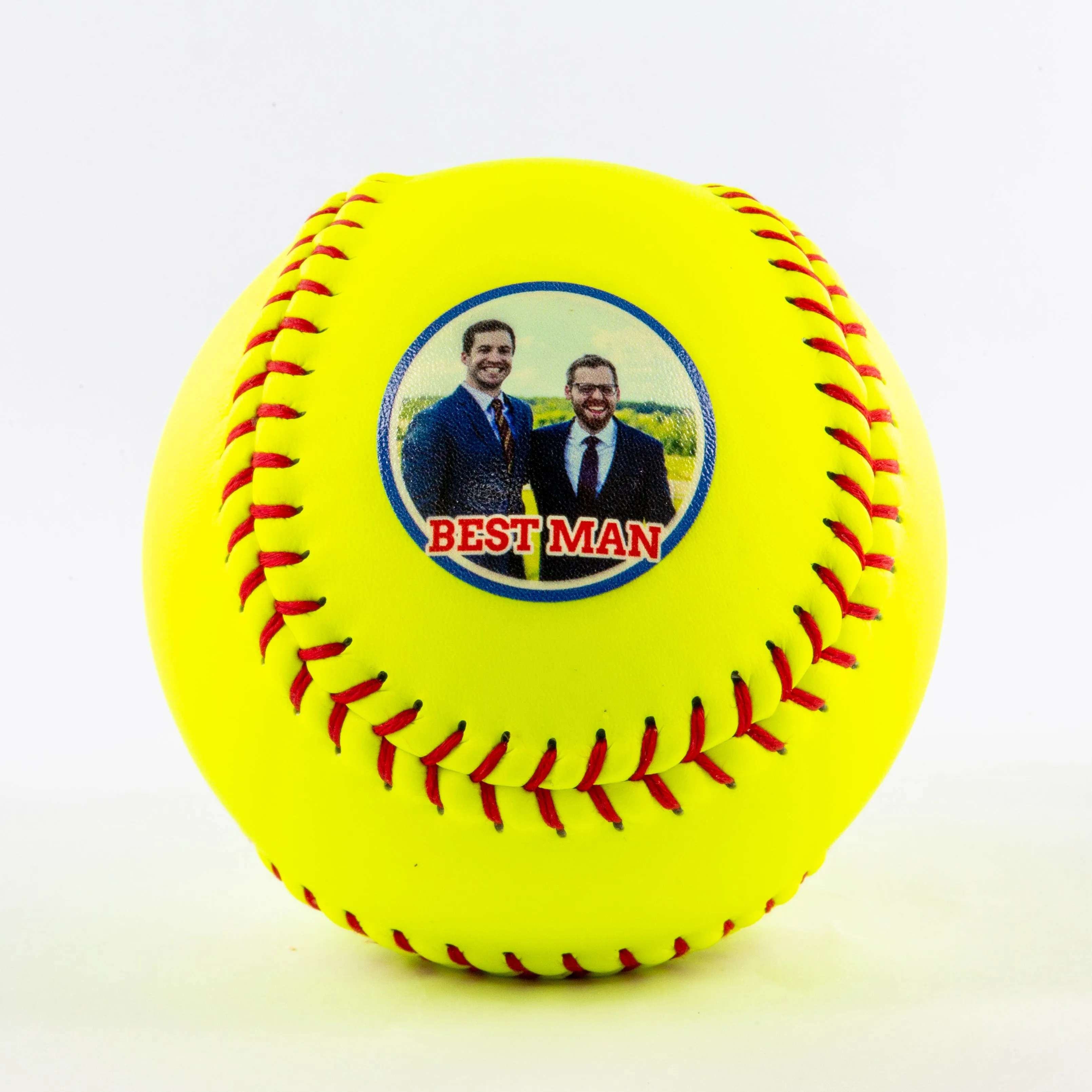 Wedding Photo, Printed Softball