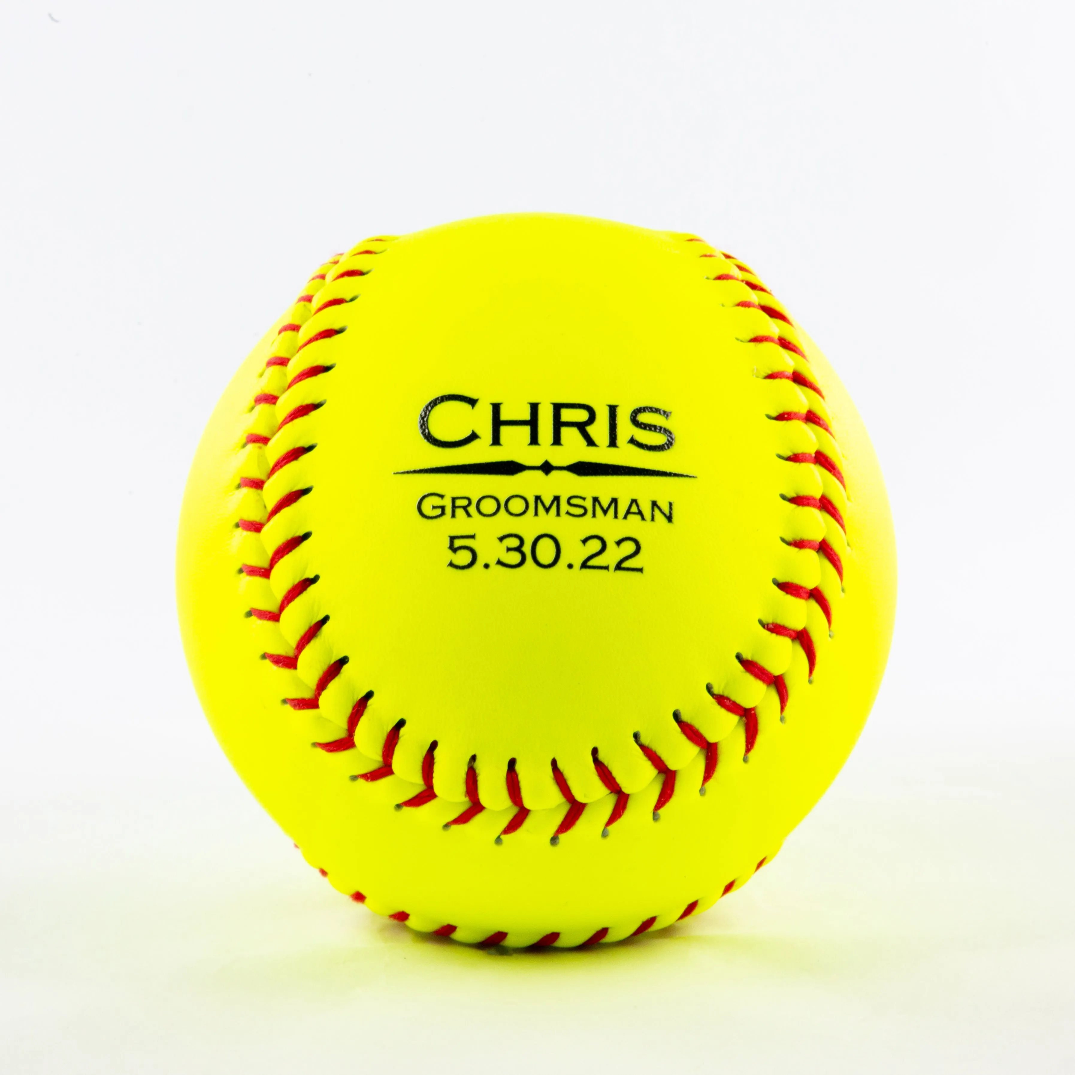 Wedding Photo, Printed Softball