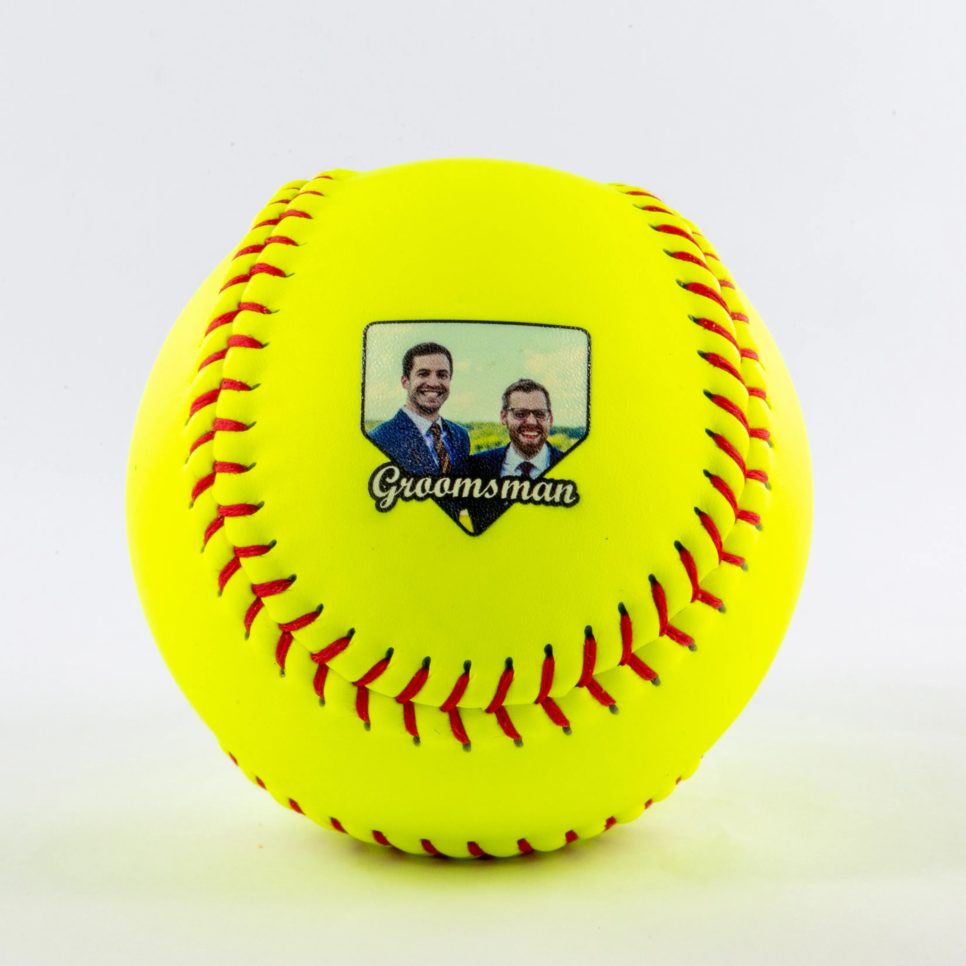 Wedding Photo, Printed Softball