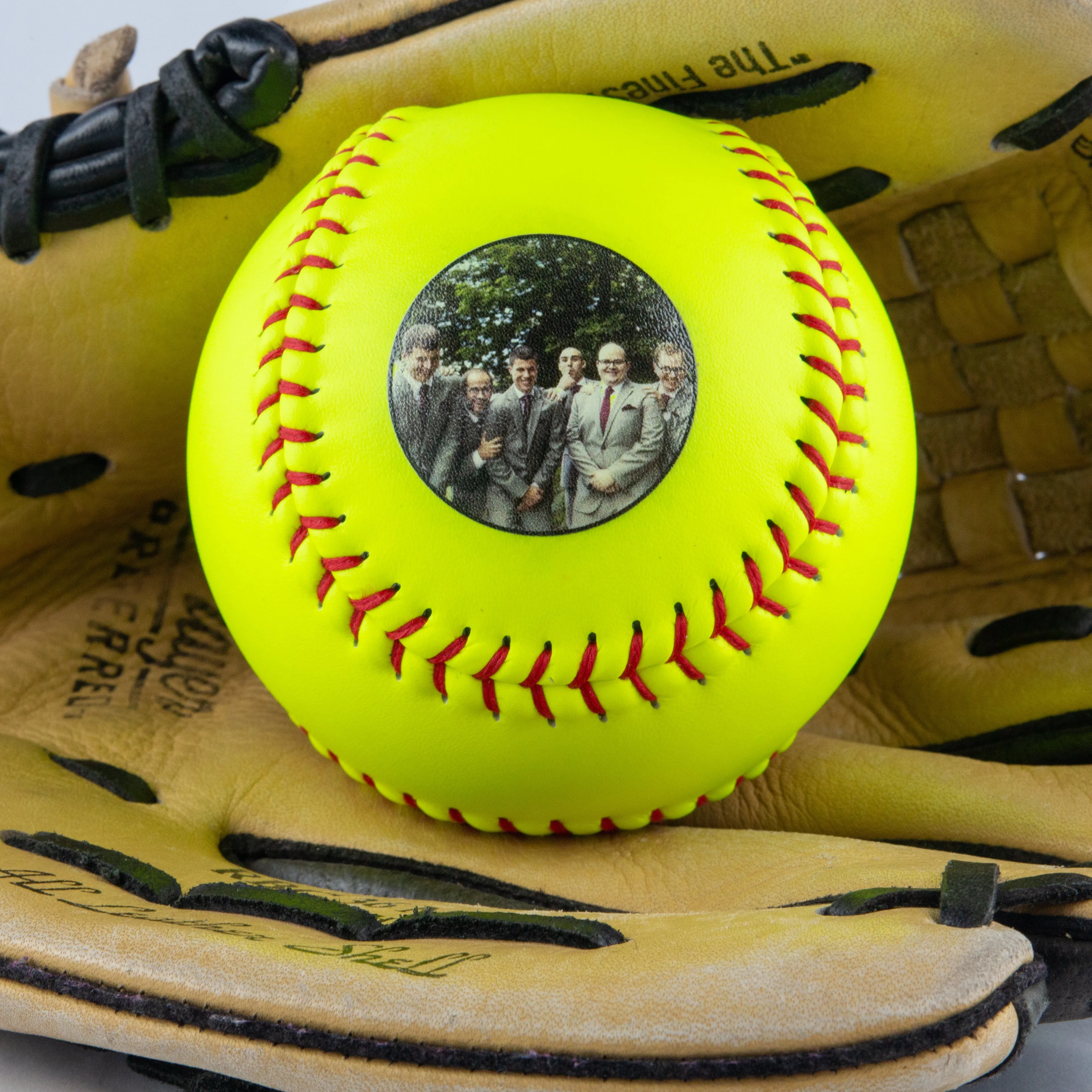 Wedding Photo, Printed Softball