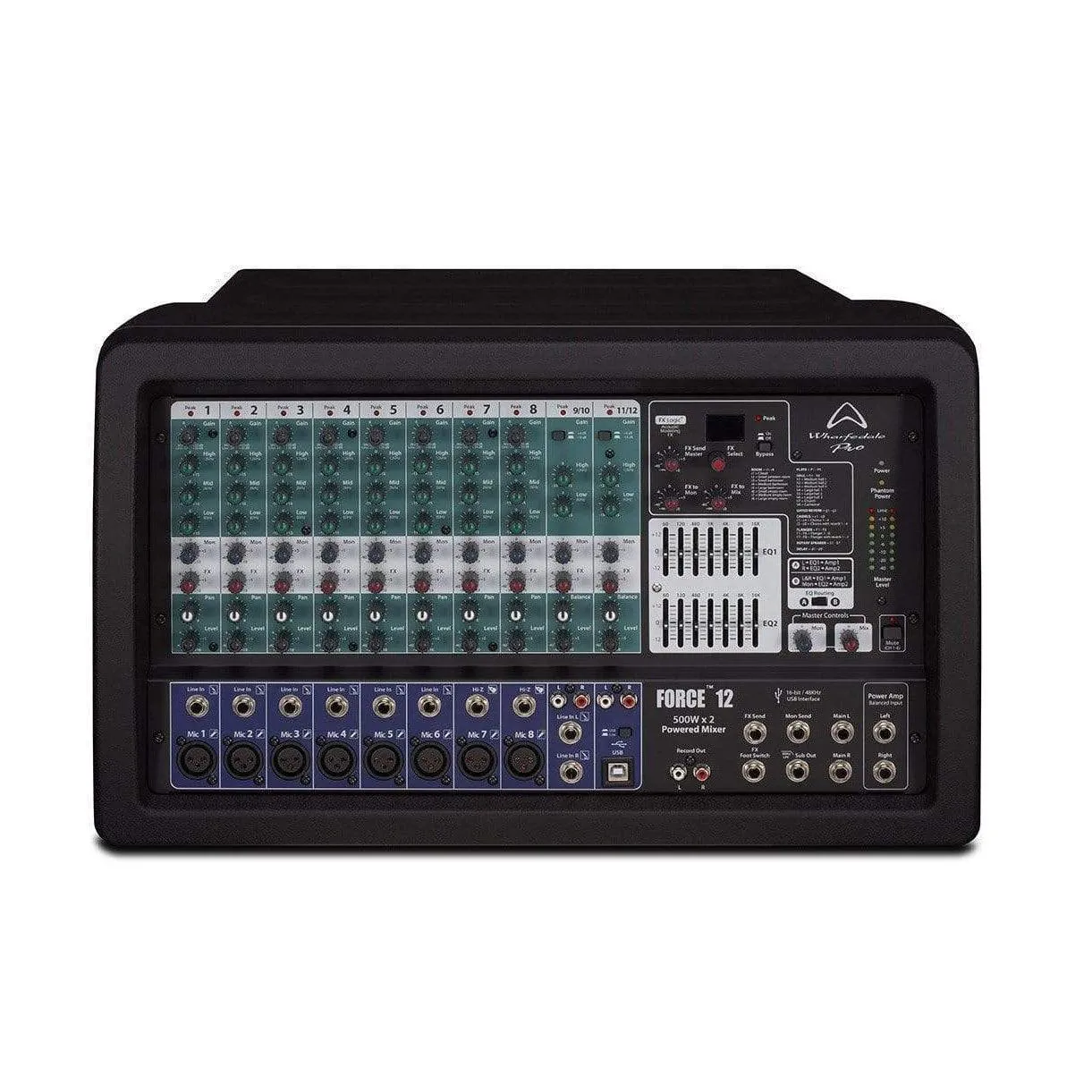Wharfedale Force 12 Professional Powered Mixer (Discontinued)