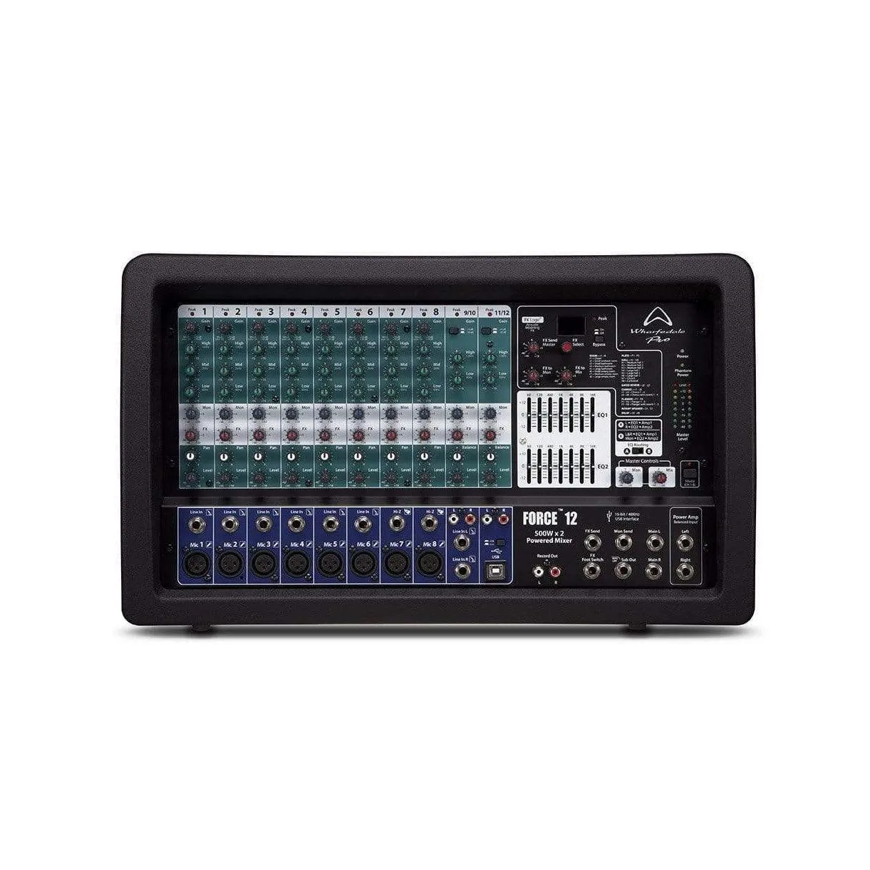 Wharfedale Force 12 Professional Powered Mixer (Discontinued)