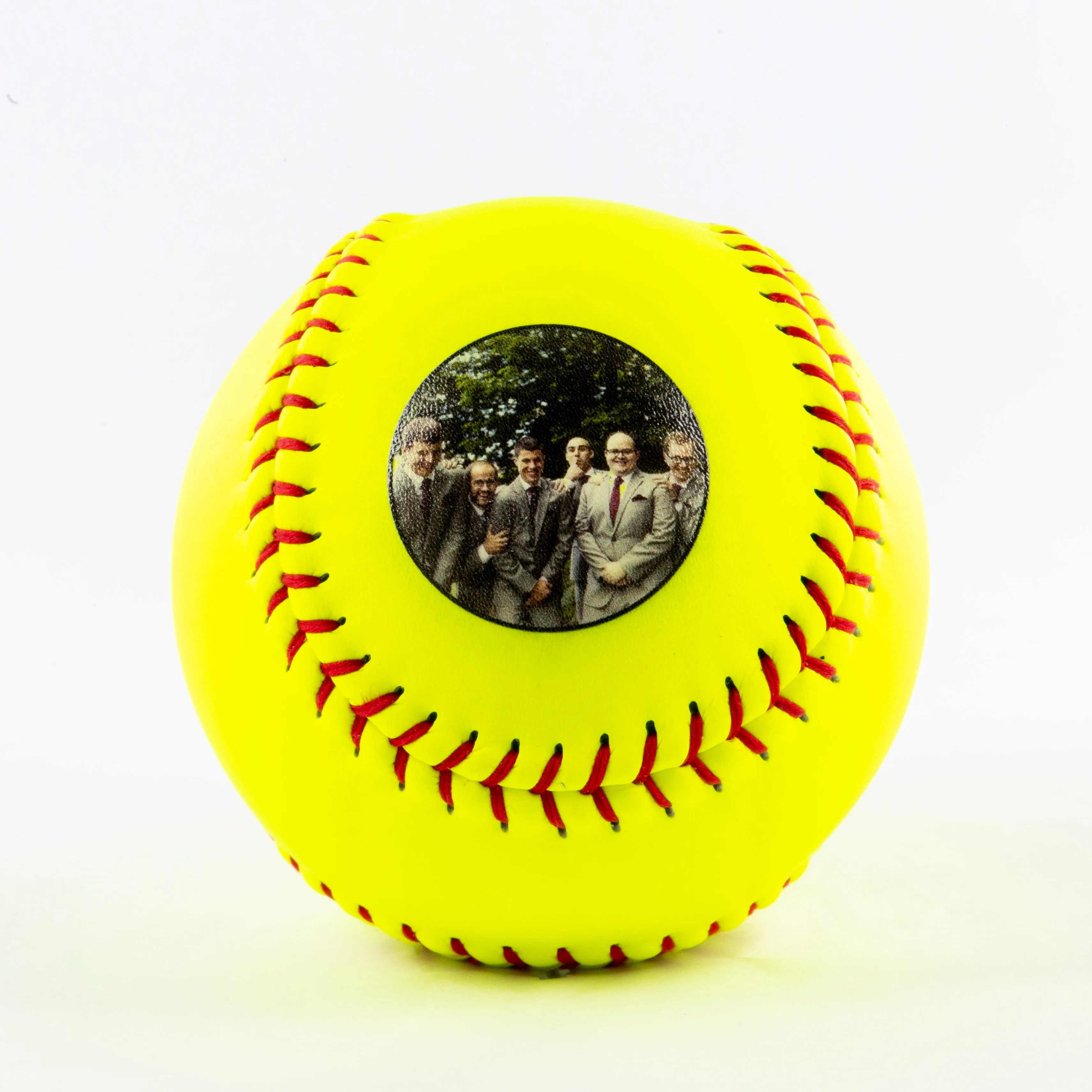Will You Be My? Photo, Printed Softball