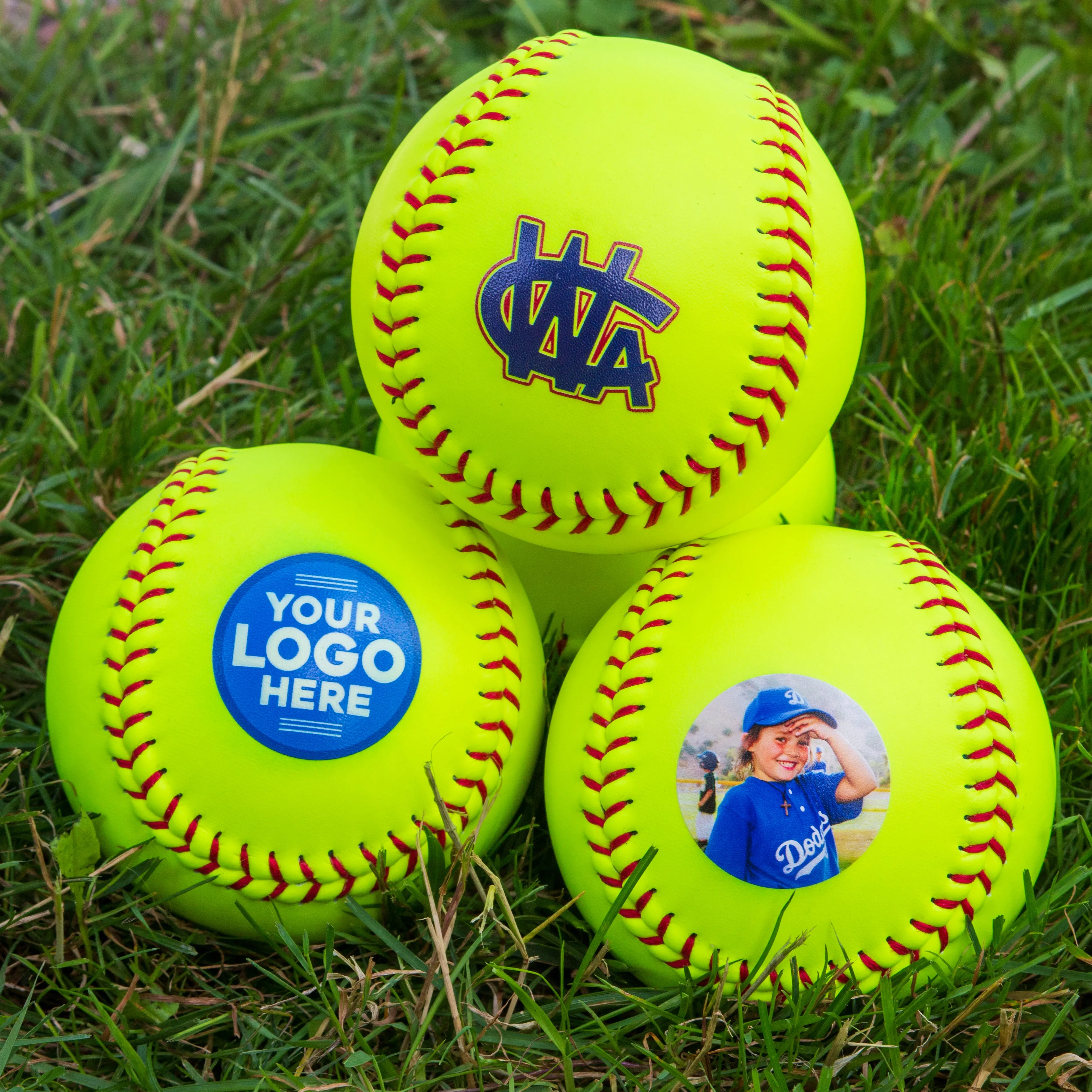 Will You Be My? Photo, Printed Softball