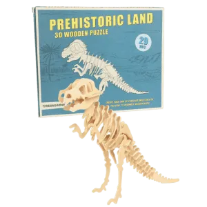 Wooden 3D Dinosaur Slot Model