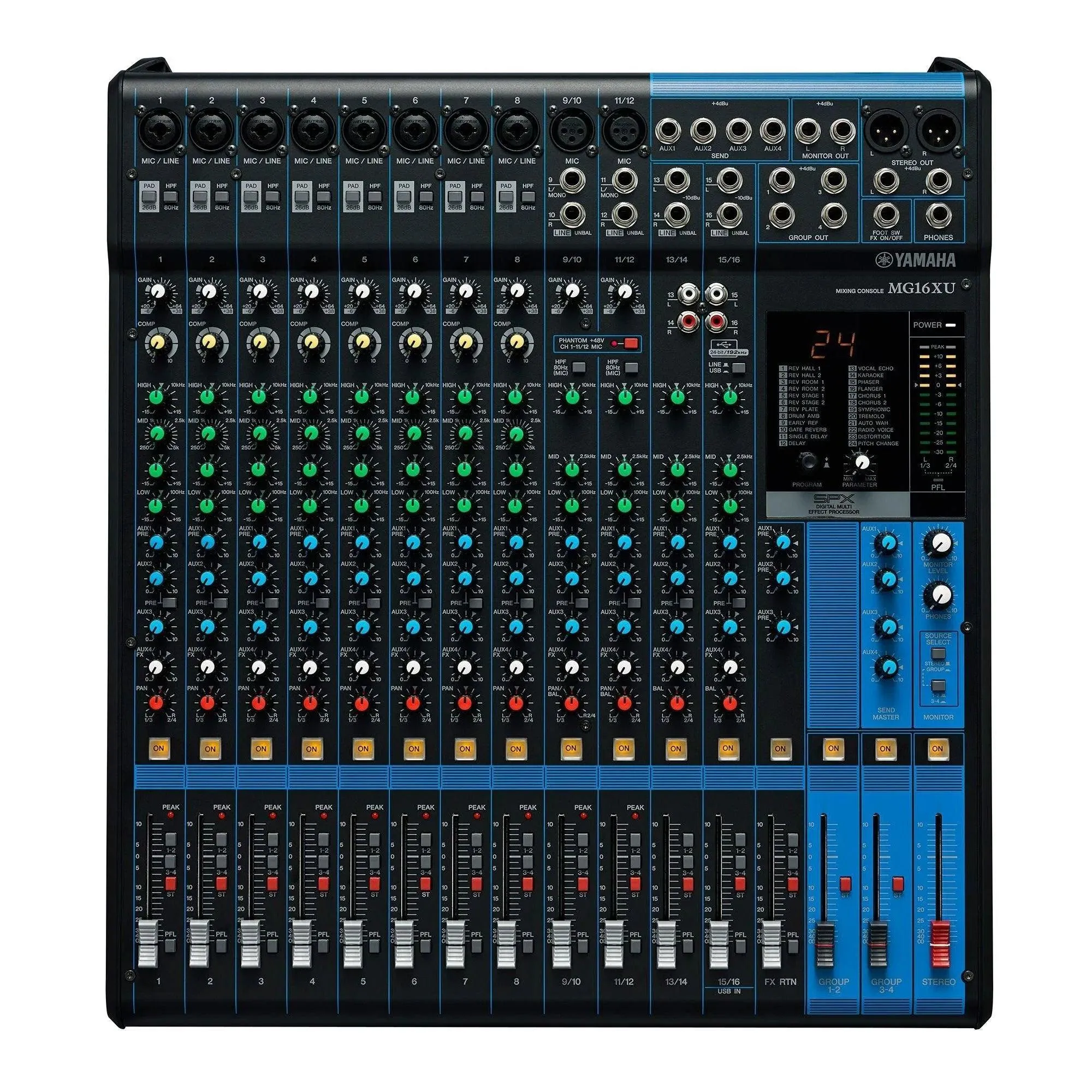 Yamaha MG16XU Analog Mixing Console