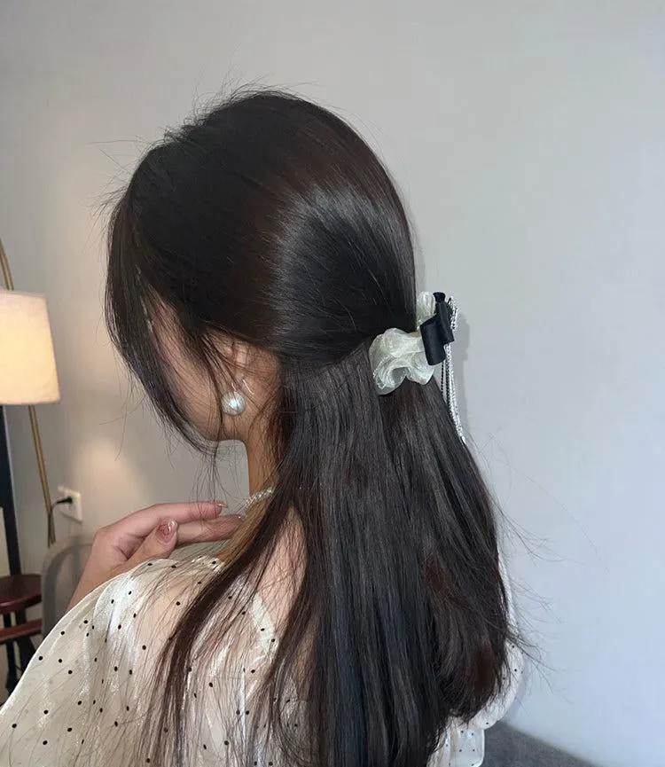 Zircon Tassel Scrunchies