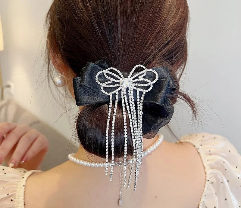 Zircon Tassel Scrunchies