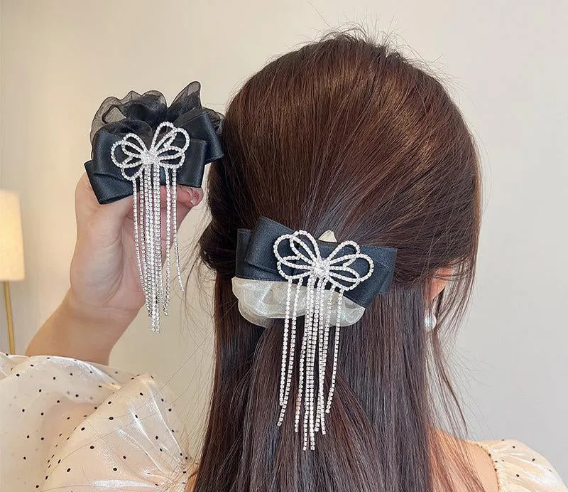 Zircon Tassel Scrunchies