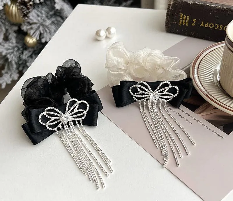 Zircon Tassel Scrunchies